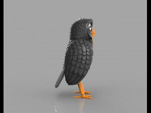owl 3D Print Model