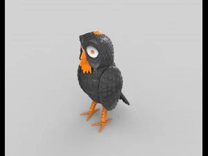 owl 3D Print Model