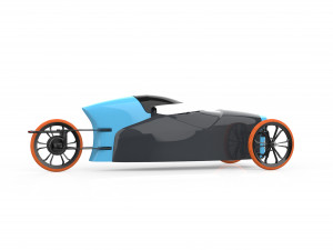 Northern Light Motors 428 Electric Vehicle Modelo de Impressão 3D