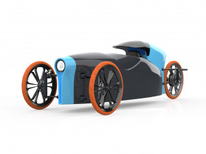Northern Light Motors 428 Electric Vehicle Modelo de Impressão 3D