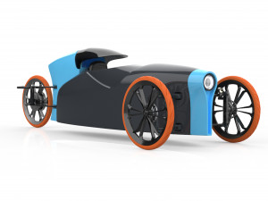 Northern Light Motors 428 Electric Vehicle Modelo de Impressão 3D