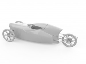 Northern Light Motors 428 Electric Vehicle Modelo de Impressão 3D