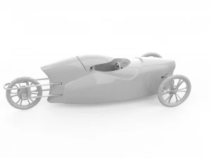 Northern Light Motors 428 Electric Vehicle 3D Print Model