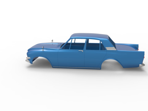 1962 zephyr rc body shell Modelo de Impressão 3D