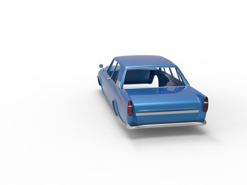 1962 zephyr rc body shell Modelo de Impressão 3D