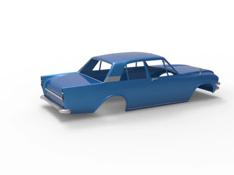 1962 zephyr rc body shell 3D Print Model