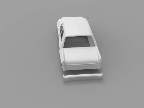 1962 zephyr rc body shell 3D Print Model