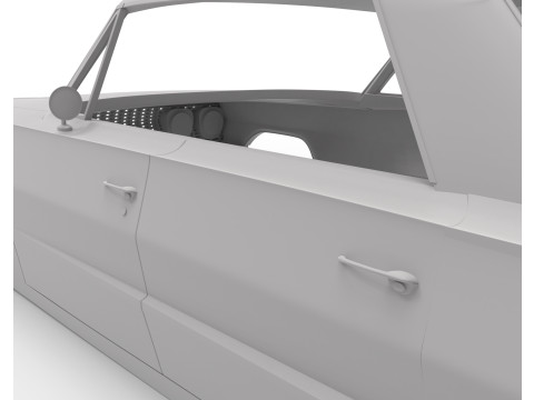 1963 chevy impala hard top rc body shell Modelo de Impressão 3D