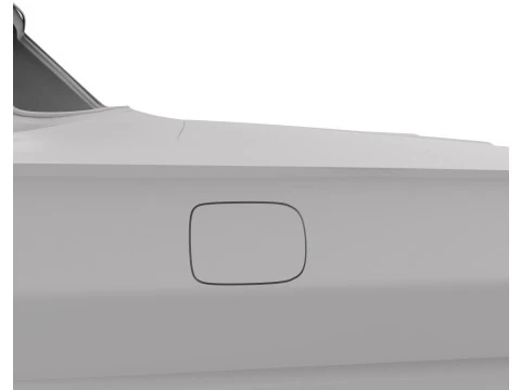 1963 chevy impala sert &uuml;st rc g&ouml;vde kabuğu 3D Baskı Modeli