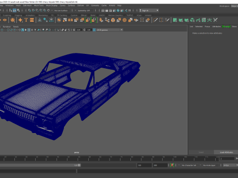 1963 chevy impala hard top rc body shell Modelo de Impressão 3D