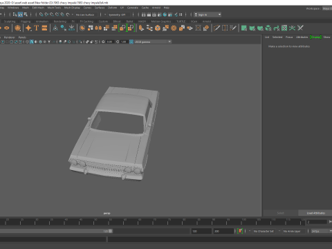 1963 chevy impala hard top rc body shell Modelo de Impressão 3D