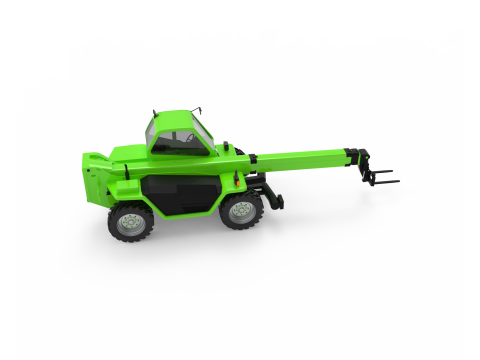 Merlo P 40 16 K Ficha tecnica Modelo de Impressão 3D