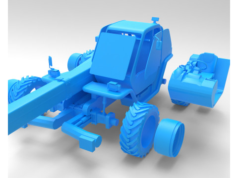 Merlo P 40 16 K Ficha tecnica Modelo de Impressão 3D