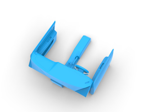 1999 Toyota Chaser Tourer 3D Printable Dashboard Door Panel Set RC Scale Model 3D Print Model