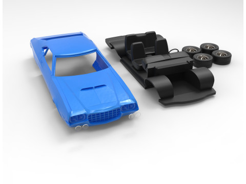 Gran torino sport 72 rc 3D printmodel