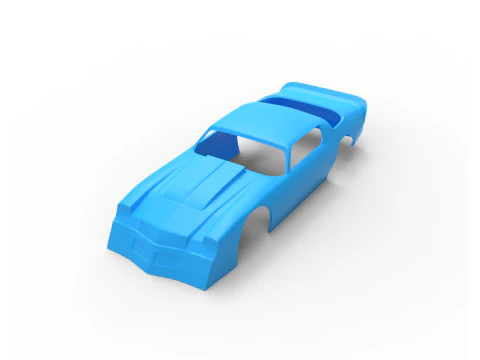 1970 racing camaro rc body shell from Mike Eddy 3D print model 3D Print Model