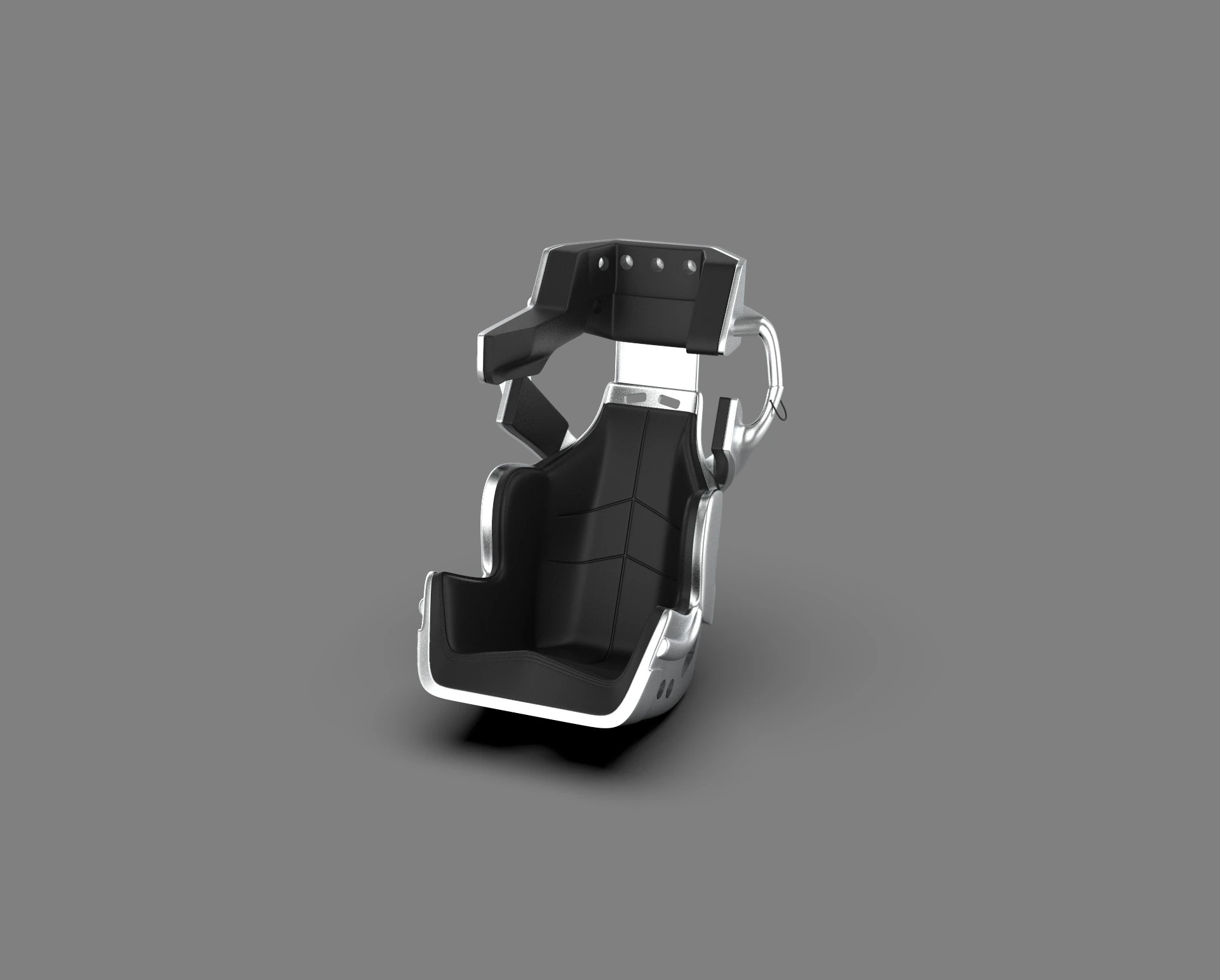 Butler Built Pro Lite Advantage Slide Job Racing Seat 3D Print Model .c4d .max .obj .3ds .fbx .stl .blend
