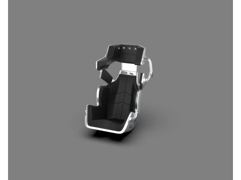 Sedile da corsa Pro Lite Advantage Slide Job costruito da Butler Modello di stampa 3D