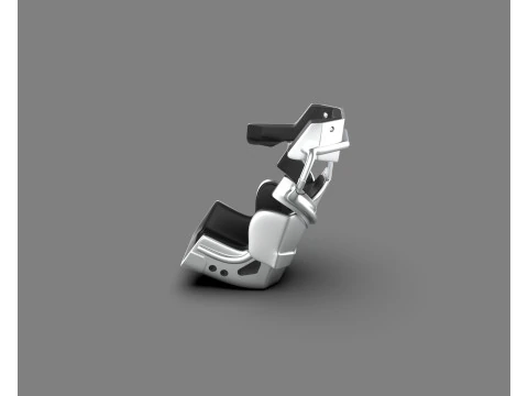 Butler Built Pro Lite Advantage Slide Job Racing Seat 3D Print Model