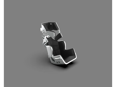 Butler Built Pro Lite Advantage Slide Job Racing Seat 3D Print Model