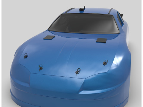 Chevrolet Monte Carlo 2001 NASCAR RC Body Shell 3D Print Model