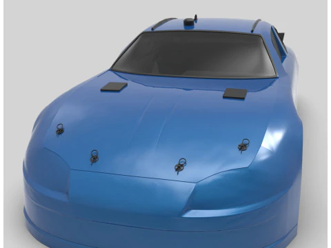 Chevrolet Monte Carlo 2001 NASCAR RC Body Shell 3D Print Model