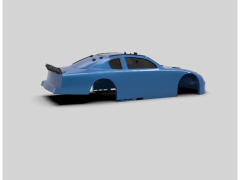 Chevrolet Monte Carlo 2001 NASCAR RC Body Shell 3D Print Model