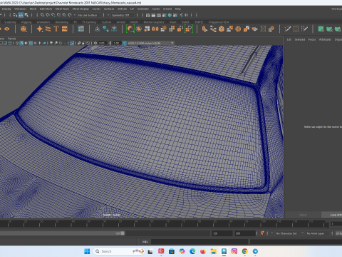 Chevrolet Monte Carlo 2001 NASCAR RC Body Shell 3D Print Model