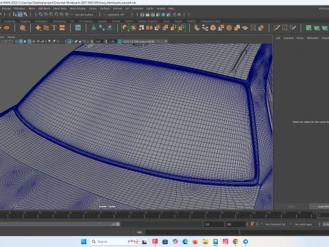 Chevrolet Monte Carlo 2001 NASCAR RC Body Shell 3D Print Model