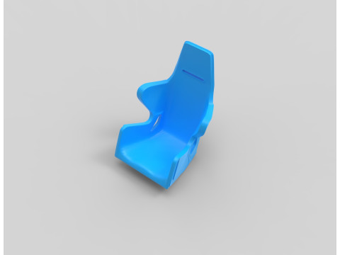 RC의 레이싱 버킷 시트 3D 프린트 모델