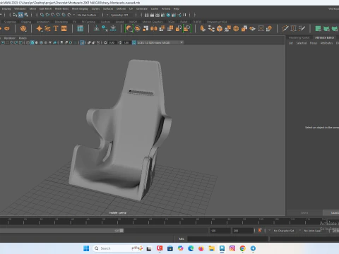 Sedile avvolgente da corsa di rc Modello di stampa 3D