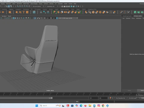 Sedile avvolgente da corsa di rc Modello di stampa 3D
