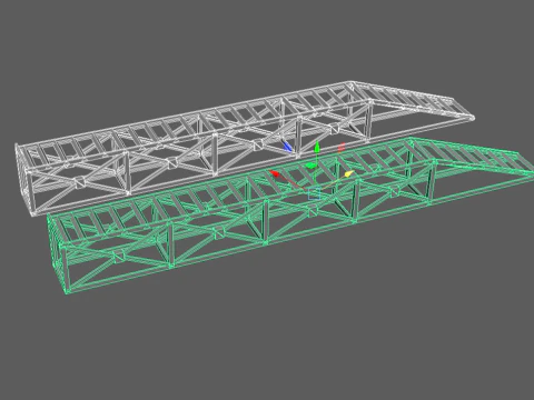 Heavy Duty Modular Construction Ramp Set 3D Print Model