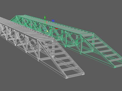 Robustes, modulares Rampen-Set 3D Druckmodell