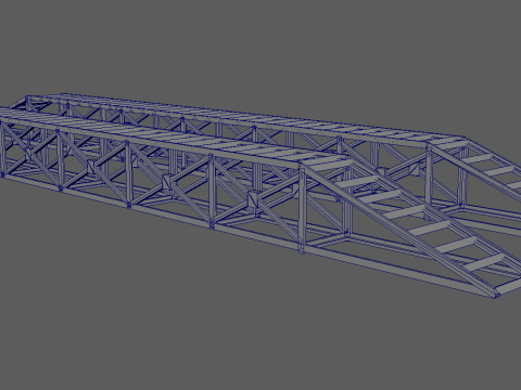 Robustes, modulares Rampen-Set 3D Druckmodell