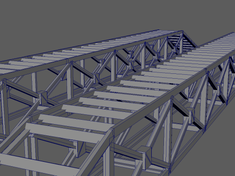 Robustes, modulares Rampen-Set 3D Druckmodell