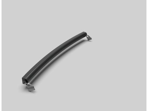 Barra de luces LED curva para vehículos RC Modelo de impresión 3D