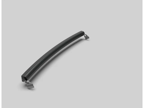 Curved LED Light Bar for RC Vehicles 3D Print Model