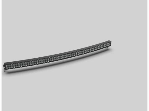 Curved LED Light Bar for RC Vehicles 3D Print Model