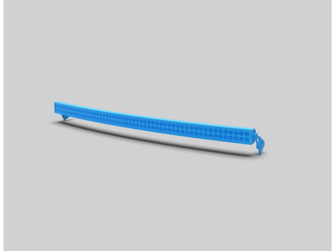 Barra de luces LED curva para vehículos RC Modelo de impresión 3D