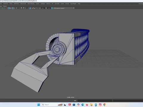 Curved LED Light Bar for RC Vehicles 3D Print Model