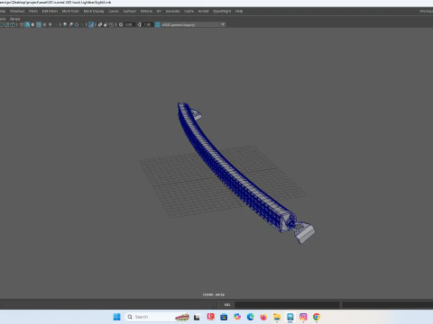 Curved LED Light Bar for RC Vehicles 3D Print Model