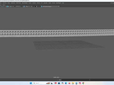 Curved LED Light Bar for RC Vehicles 3D Print Model