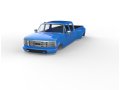 F150 dubble cab 4x4 199297 dually rc body shell 3D Print Model