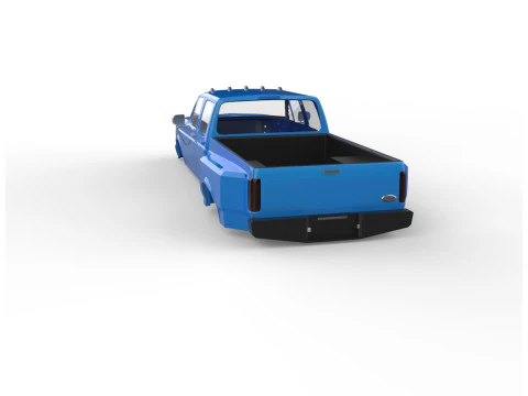 F150 двойная кабина 4x4 199297 кузов с двойным радиоуправлением 3D Принт Модель