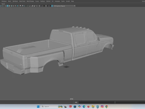 F150 двойная кабина 4x4 199297 кузов с двойным радиоуправлением 3D Принт Модель