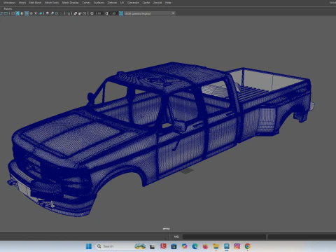 F150 двойная кабина 4x4 199297 кузов с двойным радиоуправлением 3D Принт Модель