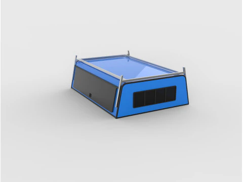 ARE Style Pickup Truck Canopy and Camper Shell 3D Print Model