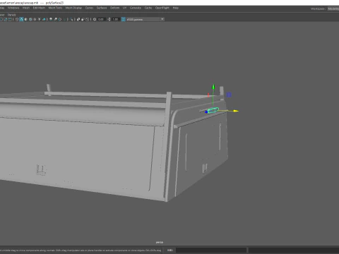 ARE Style Pickup Truck Canopy and Camper Shell 3D Print Model