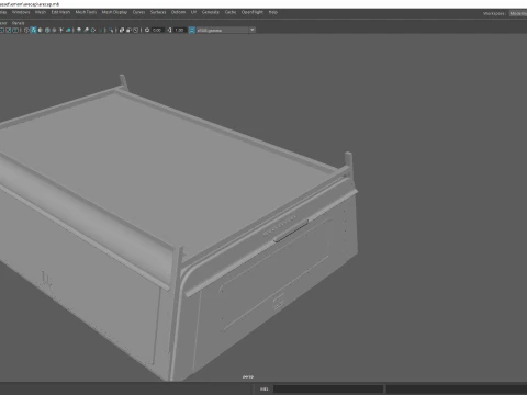 ARE Style Pickup Truck Canopy and Camper Shell 3D Print Model